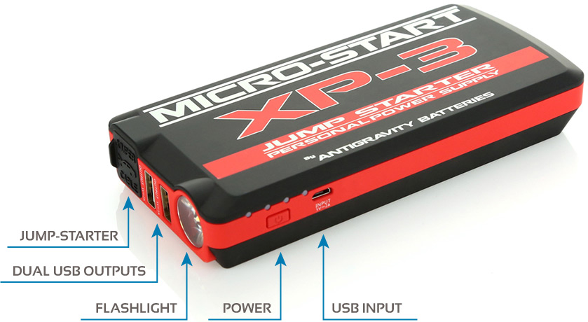 Antigravity XP-3 Jump-Starter Features Overview