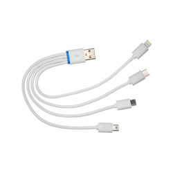 Multi-Tip USB Cable 4-into-1, Micro-Start Accessory
