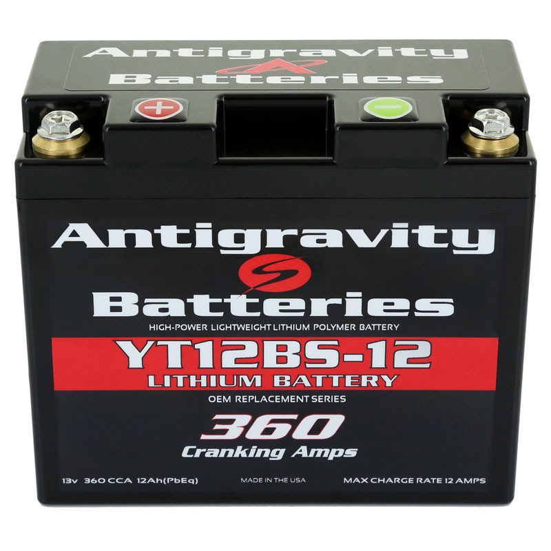 YT12BS-12 Antigravity OEM Size Battery