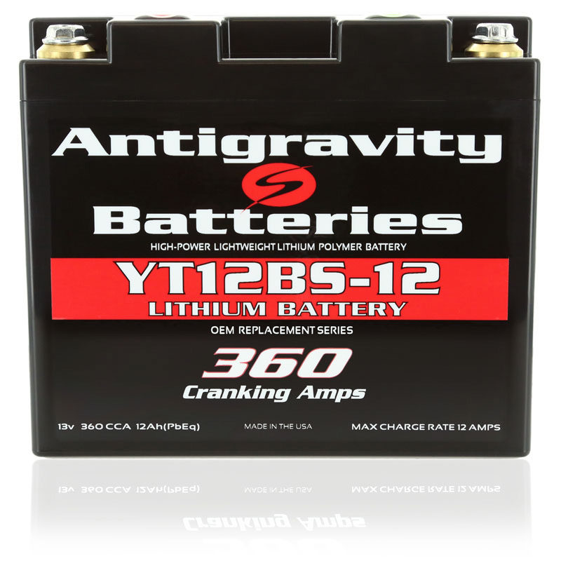 YT12BS-12 OEM Size Lithium Battery
