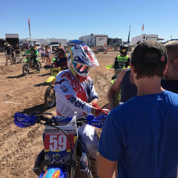 Ty Davis Racing a Purvines DA8 Yamaha