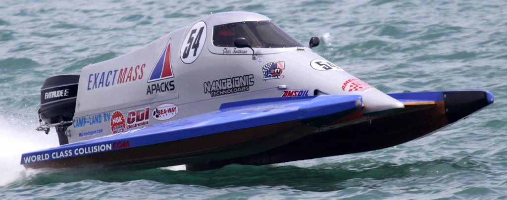 Chris Swanson & Powerboat #54
