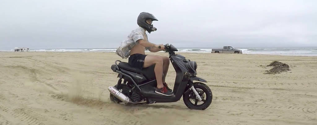 Cruiser Magazine's Yamaha Zuma Offroad Conversion AG-801 Battery