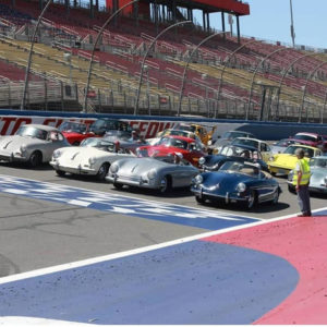 California Auto Club Speedway Porsche Parade