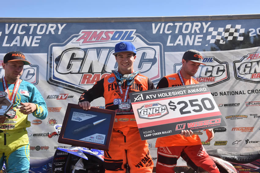 Walker Fowler ATV Holeshot Award GNCC Rd 5 Walker Fowler ATV Holeshot Award GNCC Rd 5