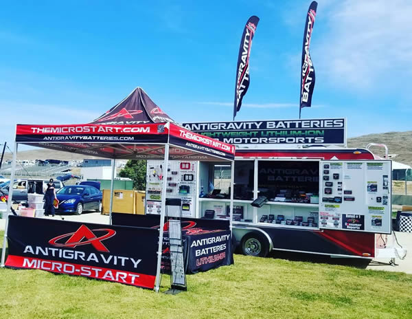 Antigravity Batteries at Porsche Rennsport Reunion VI