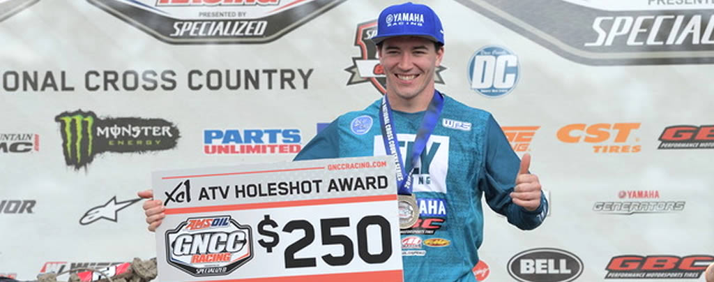 Walker Fowler Wins GNCC Rd4 Holeshot Award and Finishes 2nd