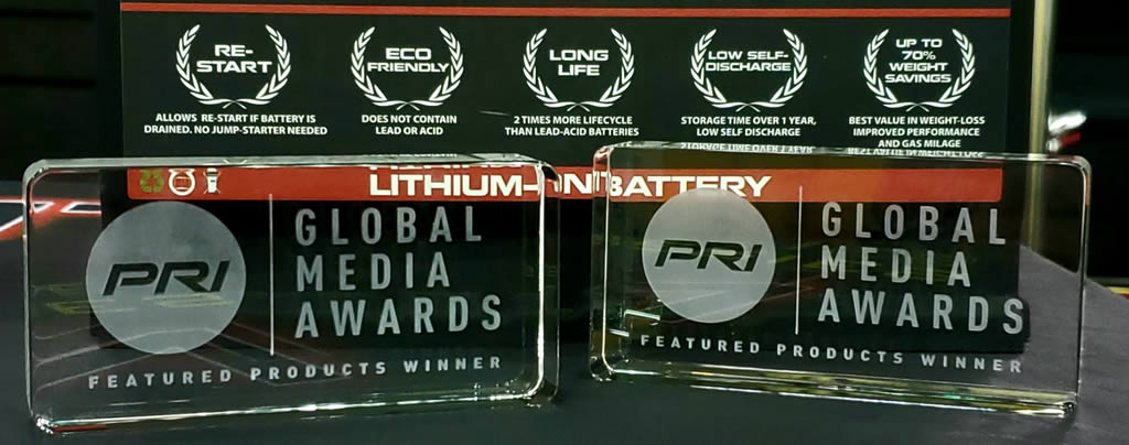 Antigravity Batteries PRI Show 2019 Global Media Awards Winner