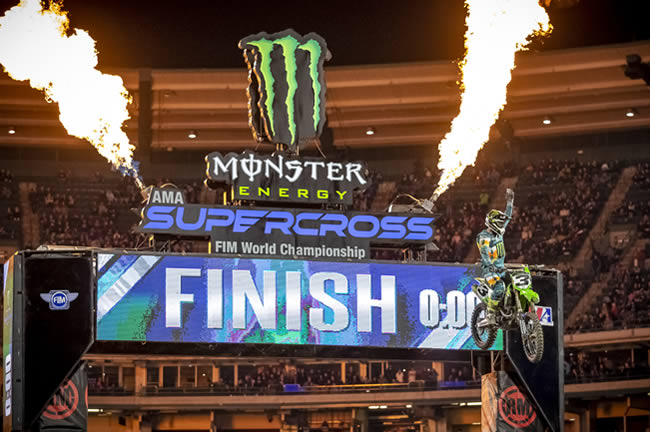 Antigravity-Powered Eli Tomac, Anaheim 2, 450SX Win 2020