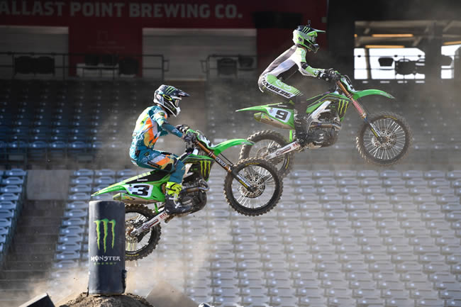Tomac and Cianciarulo Claim 450SX Fastest Lap Times
