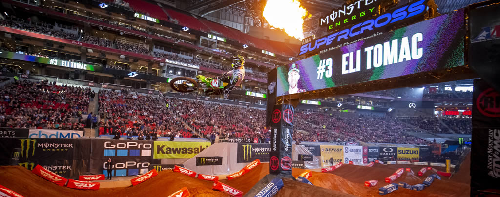 Eli Tomac, Atlanta Supercross 2020, Antigravity Rider