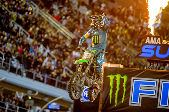 Eli Tomac has Top Speed in Qualifying, Supercross Rd 10