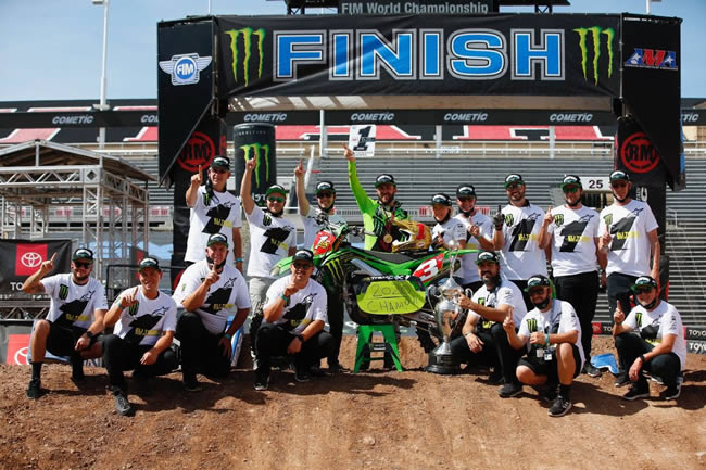 Eli Tomac Wins 450SX Title, 2020 Supercross Championship, Antigravity-Sponsored Rider