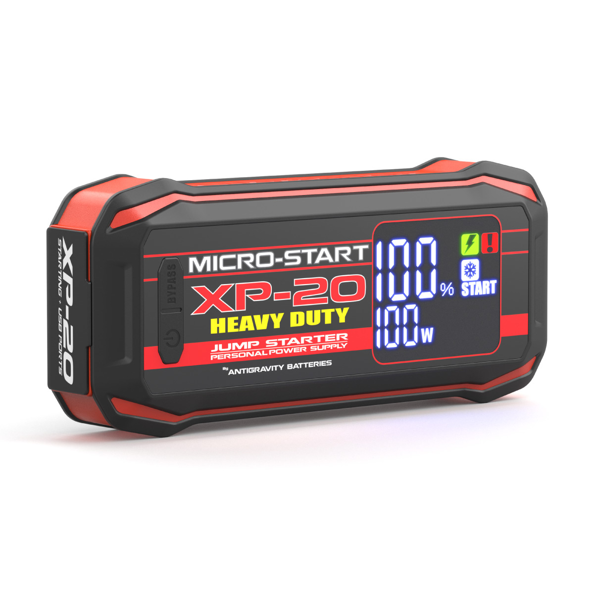 MICRO-START XP-20-HD Jump-Starter Power Supply with Multiple Ports MICRO-START XP-20-HD Jump-Starter Power Supply with Multiple Ports