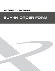 Reseller Buy-In Order Form for Antigravity Batteries