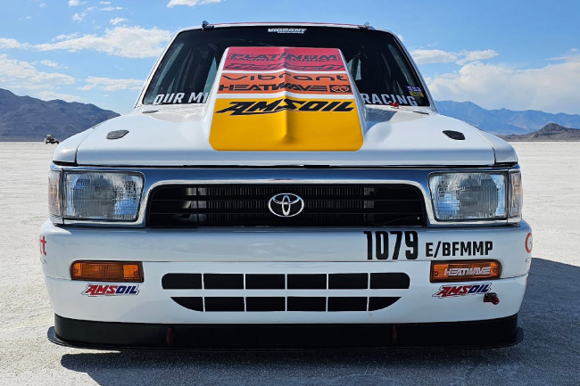 Scott Birdsall's Race Truck at Bonneville Salt Flats Scott Birdsall's Race Truck at Bonneville Salt Flats