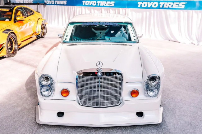 2025 SEMA, Antigravity-Powered Mercedes by Smokedogg Customs