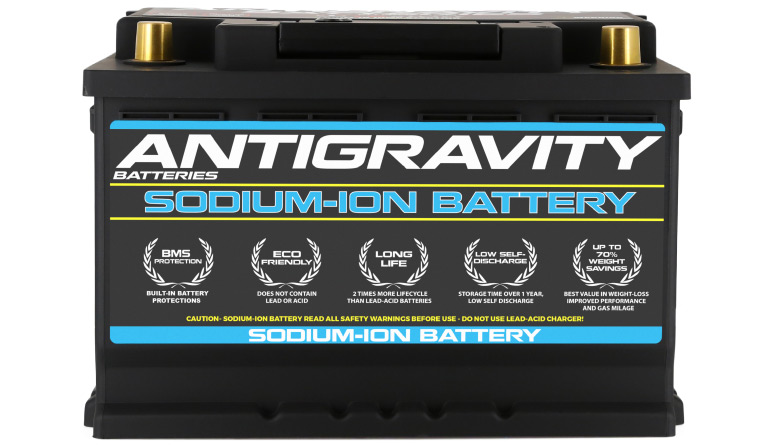 Antigravity Sodium-Ion Automotive Battery