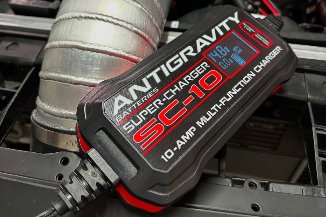 Antigravity SC-10 Super-Charger Antigravity SC-10 Super-Charger with ultra-fast 10A charge rate for car, truck, powersports batteries and more