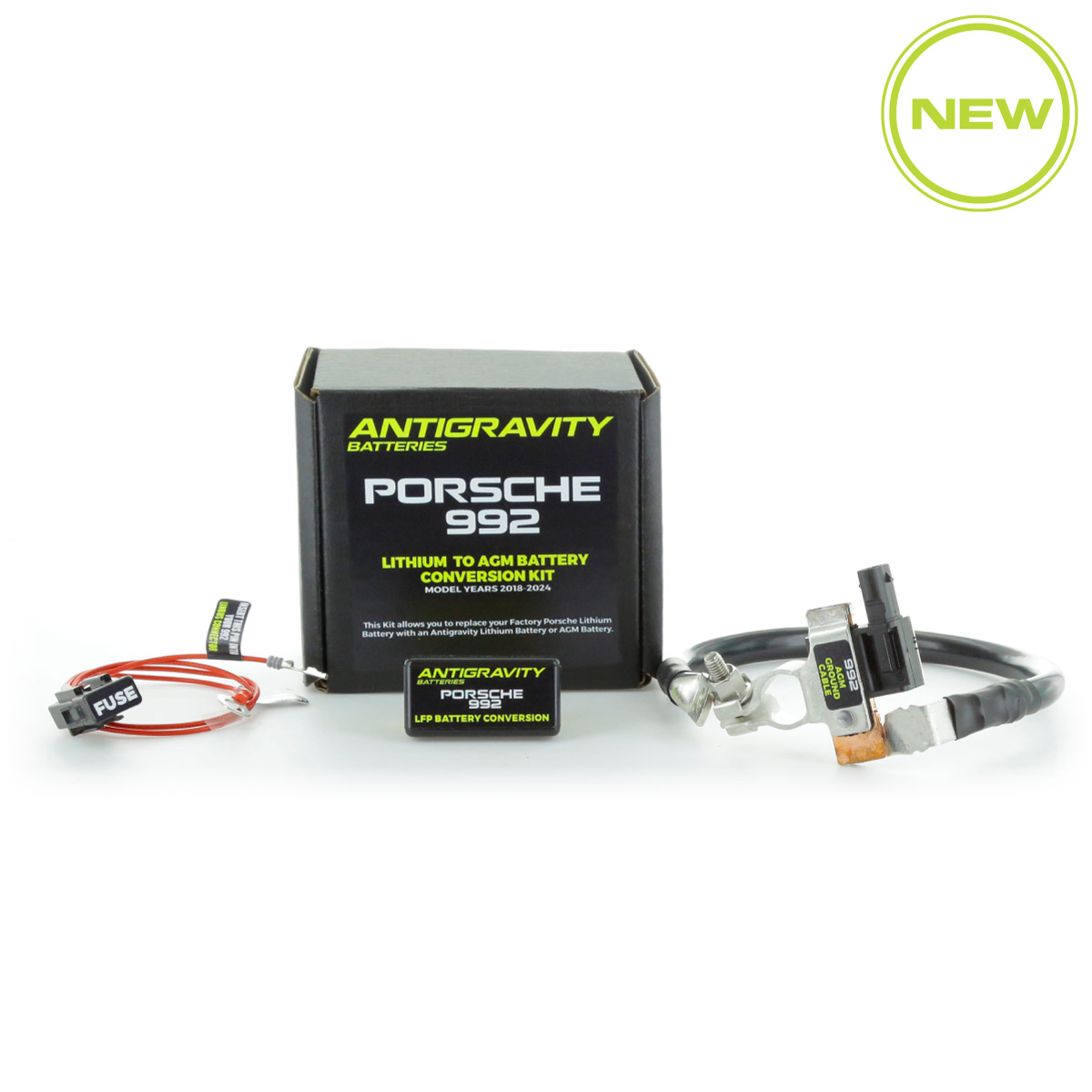 Antigravity Conversion Kit for Porsche 992 Lithium Battery Antigravity Conversion Kit for Porsche 992 Lithium Battery