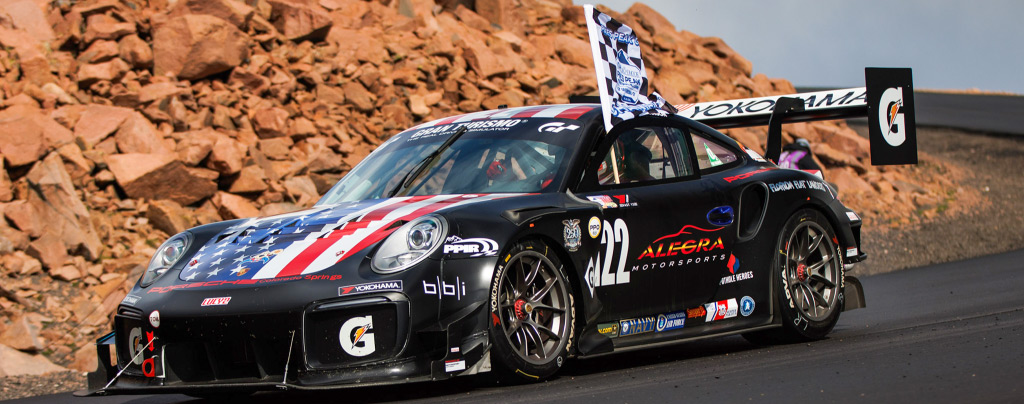 Antigravity-Powered Billy Johnson sets Pikes Peak record in Porsche